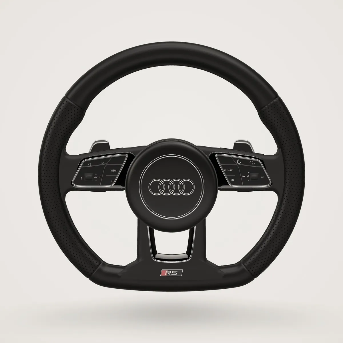 Audi S and RS · B9, 8V steering wheel in its factory specification