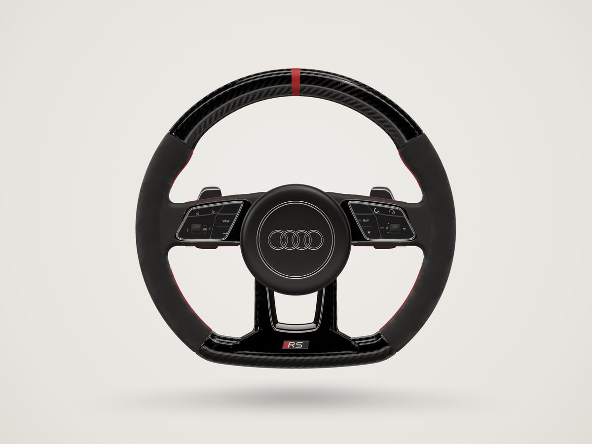 Audi s and rs steering wheel by Aero Elite, render